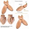 Sturdy Wooden Shoe Stretcher With Innovative Spring Design For Shape Retention In Leather Shoes