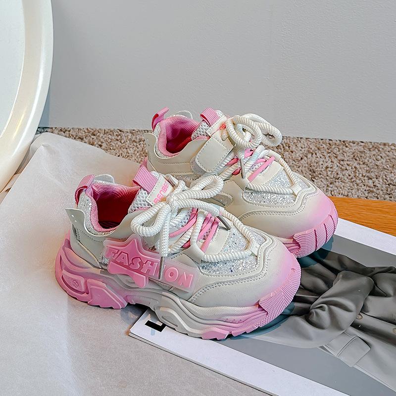 

Хлопчики Дівчата Кросівки для тенісу Легкі кросівки для маленьких дітей 37