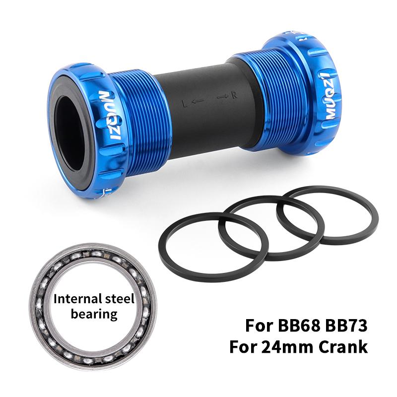 MUQZI Keramik Innenlager BB68 BB73 Gewinde BB86 BB90 BB92 Press Fit Fahrrad Innenlager für 22 24mm Kurbelgarnitur