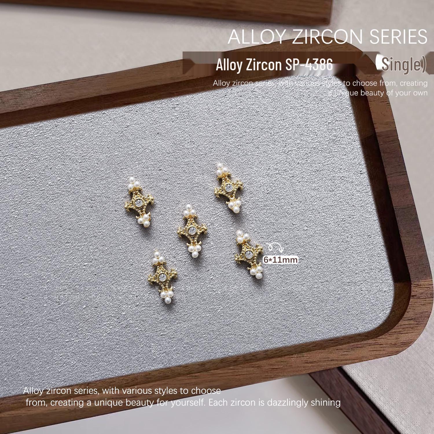 Арт для ногтей Звездопад Сплав Стразы Крылья Подвеска и Четырехконечные Звезды Украшения