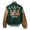POLO RALPH LAUREN [Domestic Regular] Varsity Inspired Wool Arm Leather Switch Varsity Jacket XXL Green / brownUsed