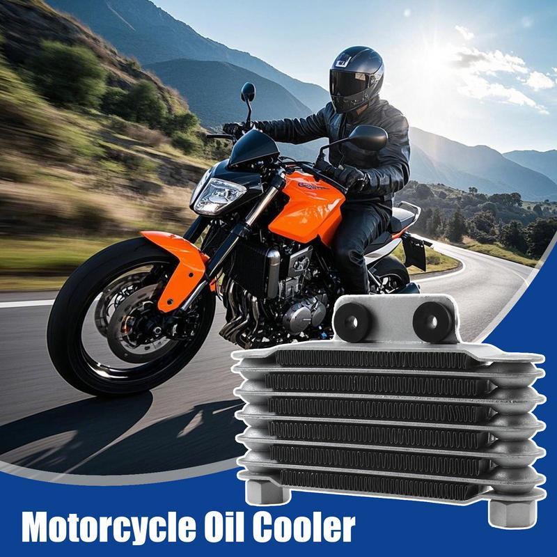 Motorcycle Oil Cooler Aluminum Alloy Motorcycle Parts Modification Oil Cooler Powersports Parts Automotive Replacement Engine