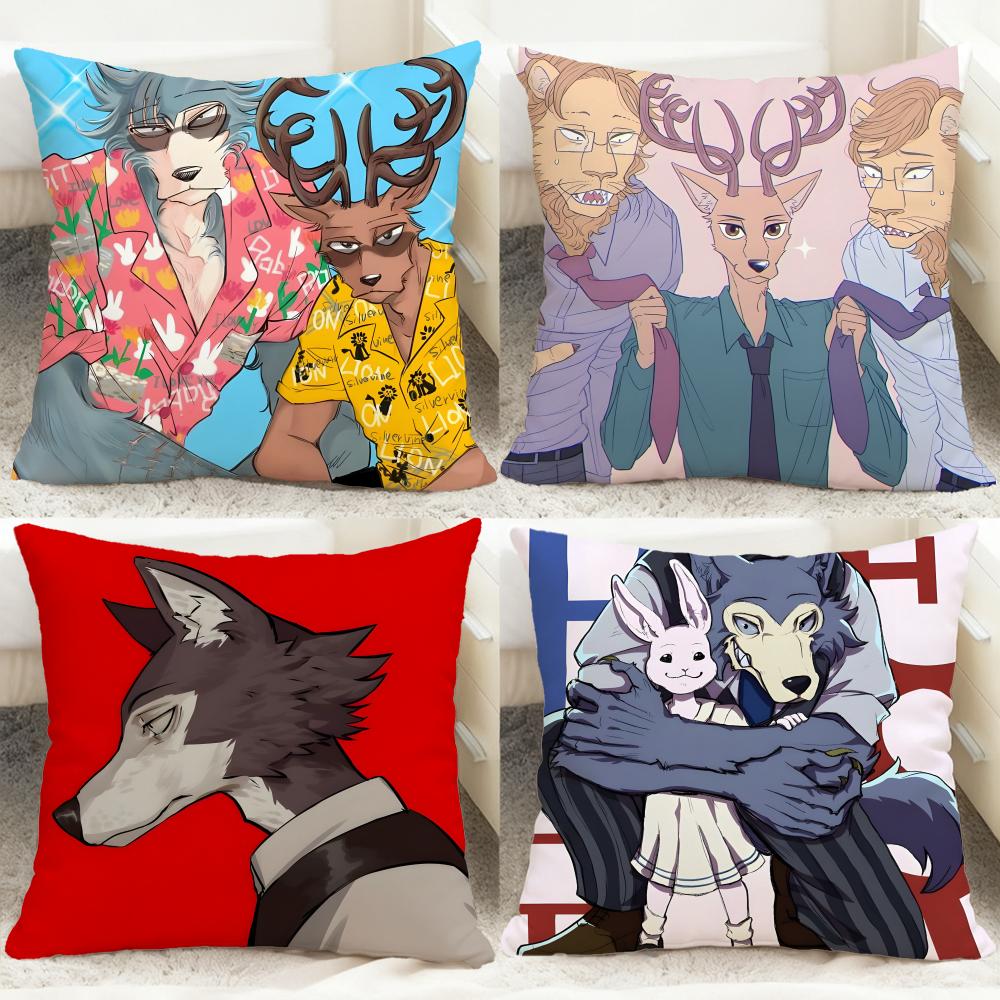 POPULAR B-BBEASTARSS Cushion Cover Comfortable Reversible Pillow Cover Ideal for Car Sofa Bedroom & Beyond
