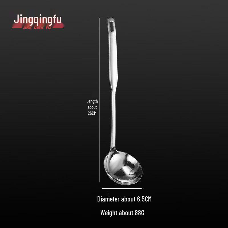 

Jingqingfu 304 Stainless Steel Hotpot Ladles, Slotted Spoons & Rests
