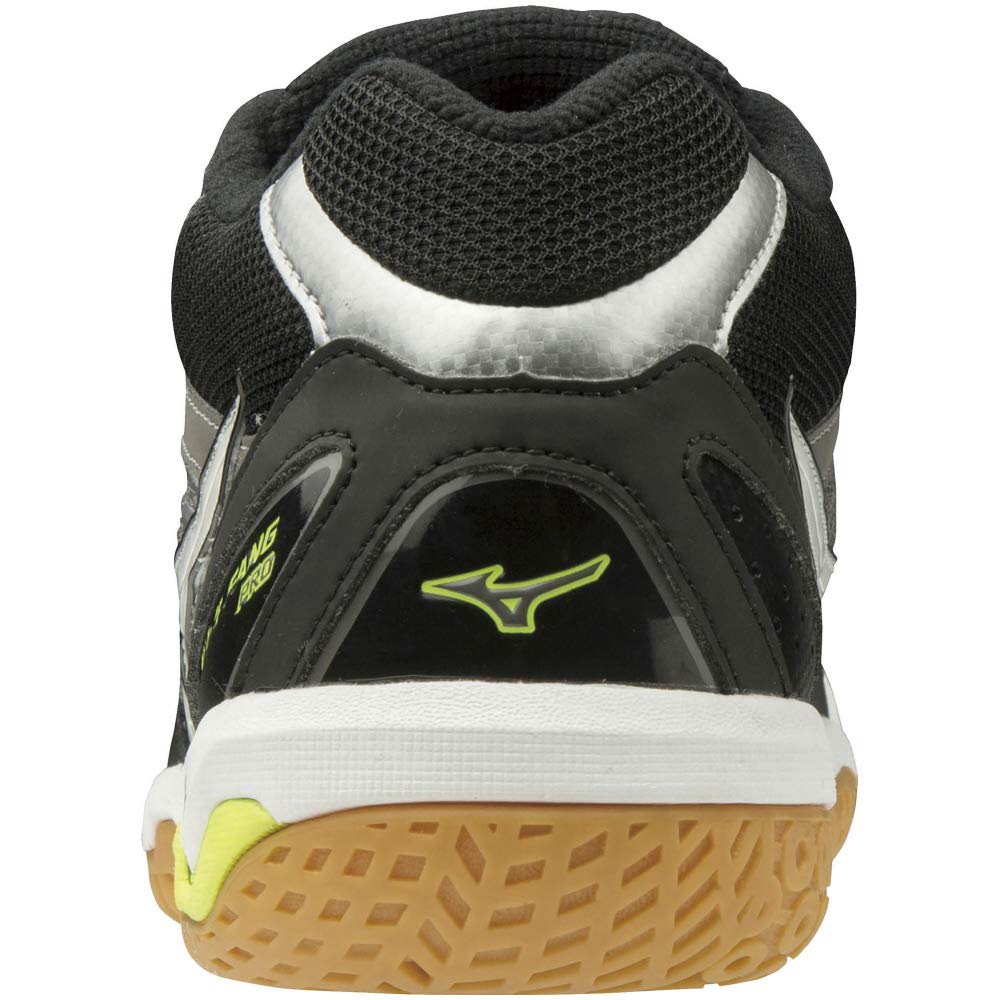Mizuno Badminton Shoes Wave Fang PRO MID cm 3E Black/White/Yellow 23.0