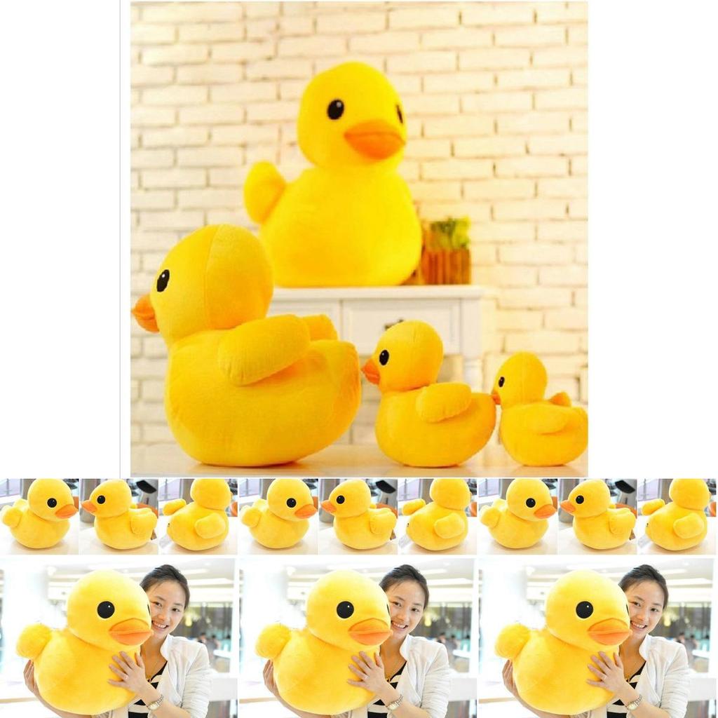 20cm 8" Lovely Yellow Duck Stuffed Animal Plush Soft Toy Perfect Pillow Gift