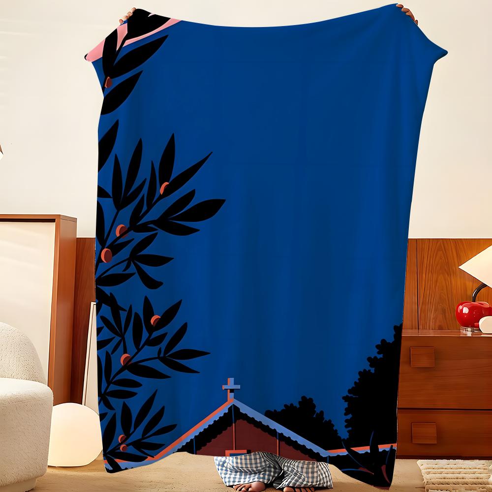 Artist P-Paul S-Sirand Throw Flannel Throw Blanket, Lightweight Cozy, Durable Washable Cute Cool