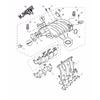 Inlet Manifold Gasket / Intake O Ring / Seal Part For Chinese SAIC MG ROEWE 750 2.5L V6 Engine Auto Car Motor Part LKJ100992