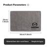 For Mazda Car Washing Towel Cleaning Wiping Cloth Deer Skin Coral Velvet 3 6 CX5 2 CX3 CX9 MX5 RX8 Axela Demio Atenza MS