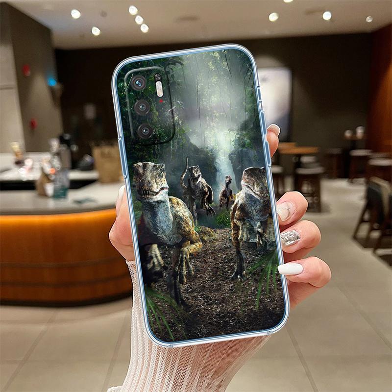 

NH18 Dinosaur Transparent Phone Case for Motorola Moto G40 G04 G05 One Ace Action Fusion + Plus Hyper Macro Vision Zoom Motorola One Vision
