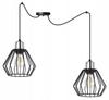 Luminária Pendente, Lustre de Teto, Cúpula de Arame, Led