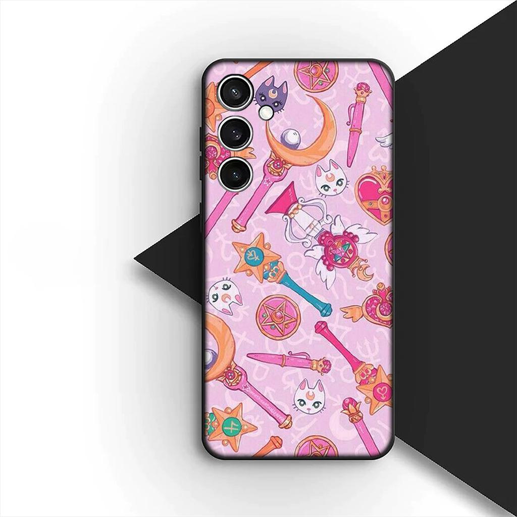 Soft Cover for Xiaomi Poco C75 C65 C85 X7 X6 M8 F7 F8 Ultra F6 Pro Casing Phone Case Girl S-Sailors Comics Star Moons