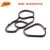 JEAZEA Oil Filter Cooler Stand Housing Adaptor Gasket Seal Set 11428643758 For BMW Mini R56 Cooper 11668626471 11427537293
