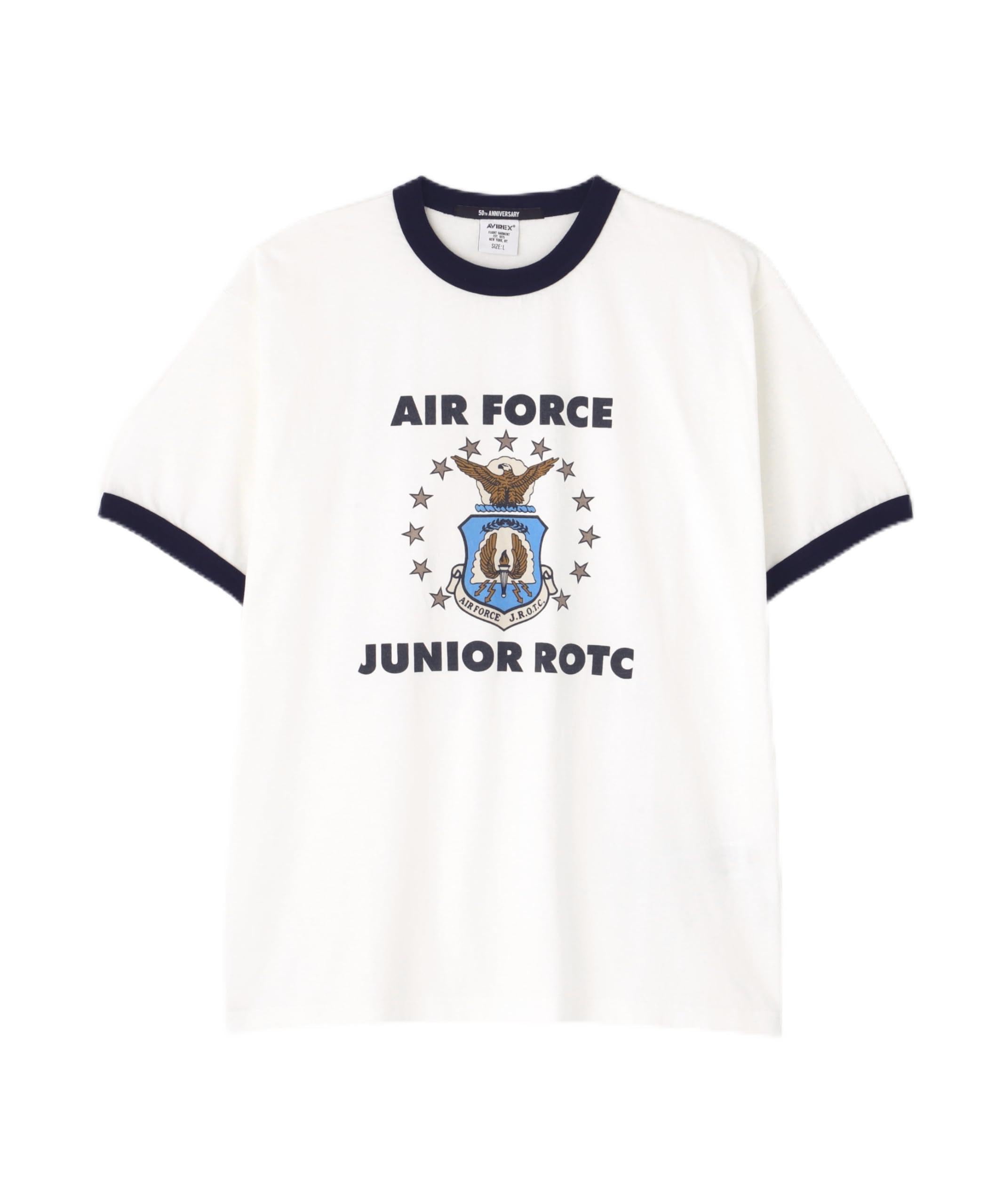 AVIREX MIL. ACADEMY T-SHIRT AF.JR L white 783-5134029