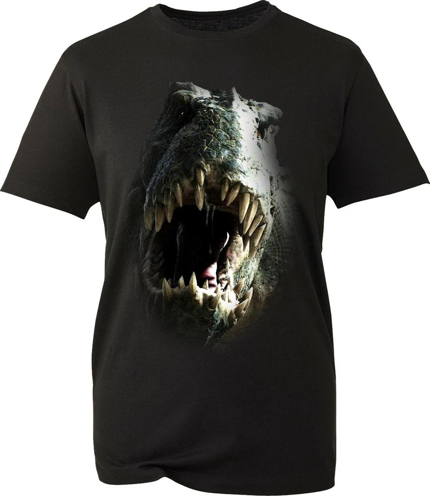 Tyrannosaurus Rex Roaring Face TShirt Big Print TRedx Dinosaur Funny Gift Top S