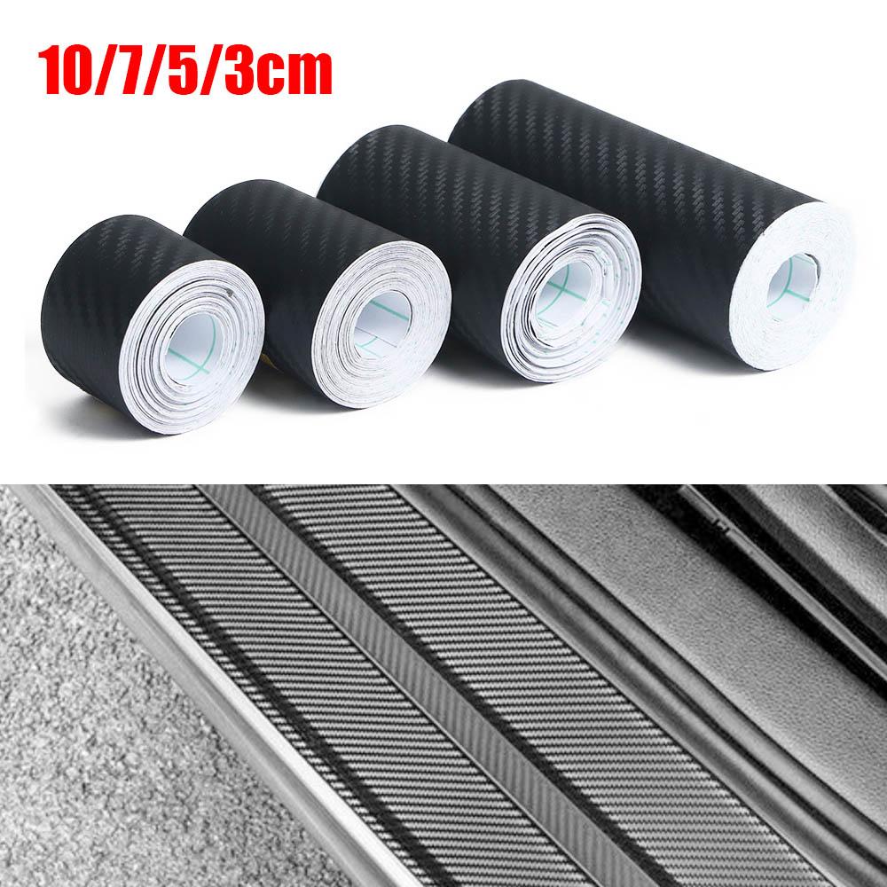 Stickers Anti Scratch Tape DIY Paste Protector Strip Protection Film 3D Carbon Fiber Sticker