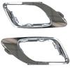 Fog Headlight Frame Right Left Protector Grill For Renault Fluence 2013-2016 Abs Chrome or Black 261A23821R 261A32113R