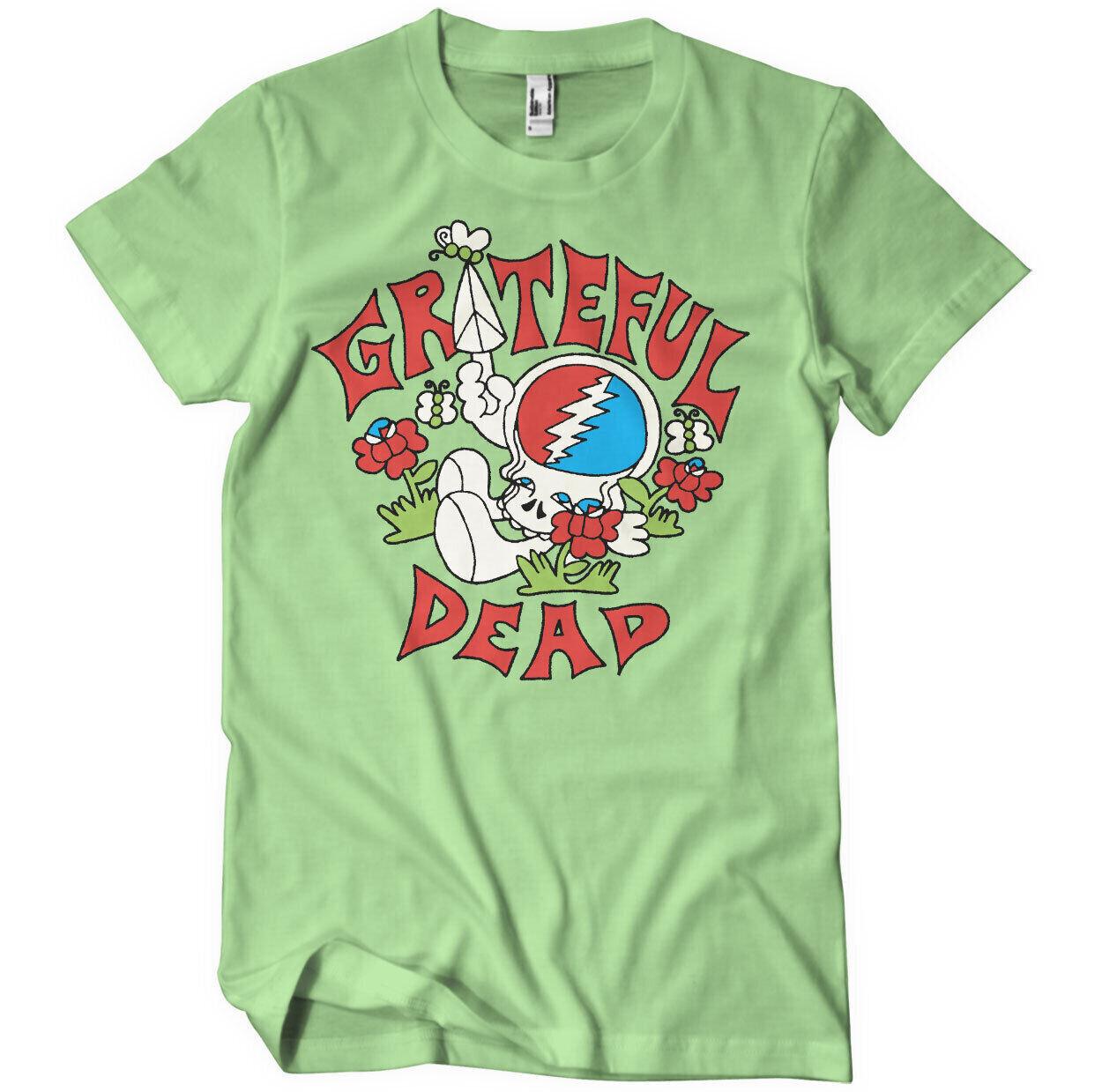 Officially Licensed Grateful Dead Peace Mens T-Shirt XXXL