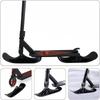 Ski Sleigh Accessories Winter Snow Scooter Ski Sled Children's Dual-use Ski Two-in-one Scooter Two Wheels Riding Tyre Parts