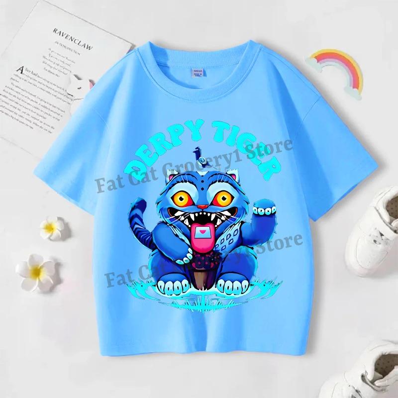 Kpop Demon Hunter Cotton T-shirt Rumi Mira Zoey Anime Kids Clothes Girls Boys Summer Short Sleeve Children Fashion Tees Top Gift