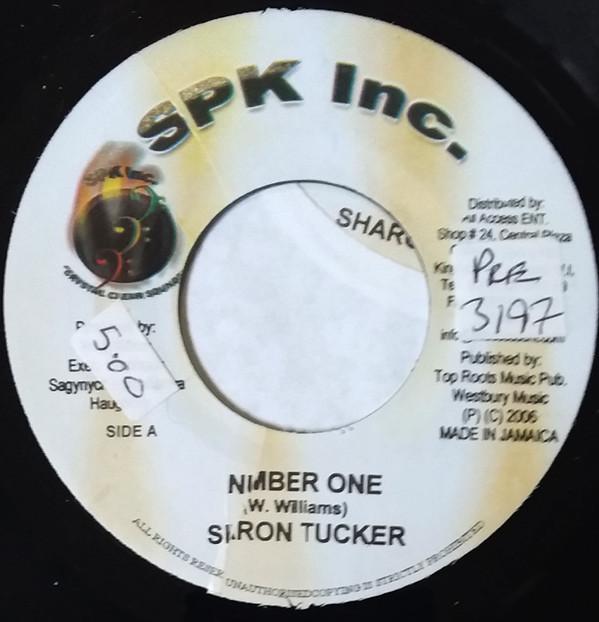 

7inch Record SHARON TUCKER - Number One NONE SPK Inc. Jamaica Reggae, Ska & Dub Used