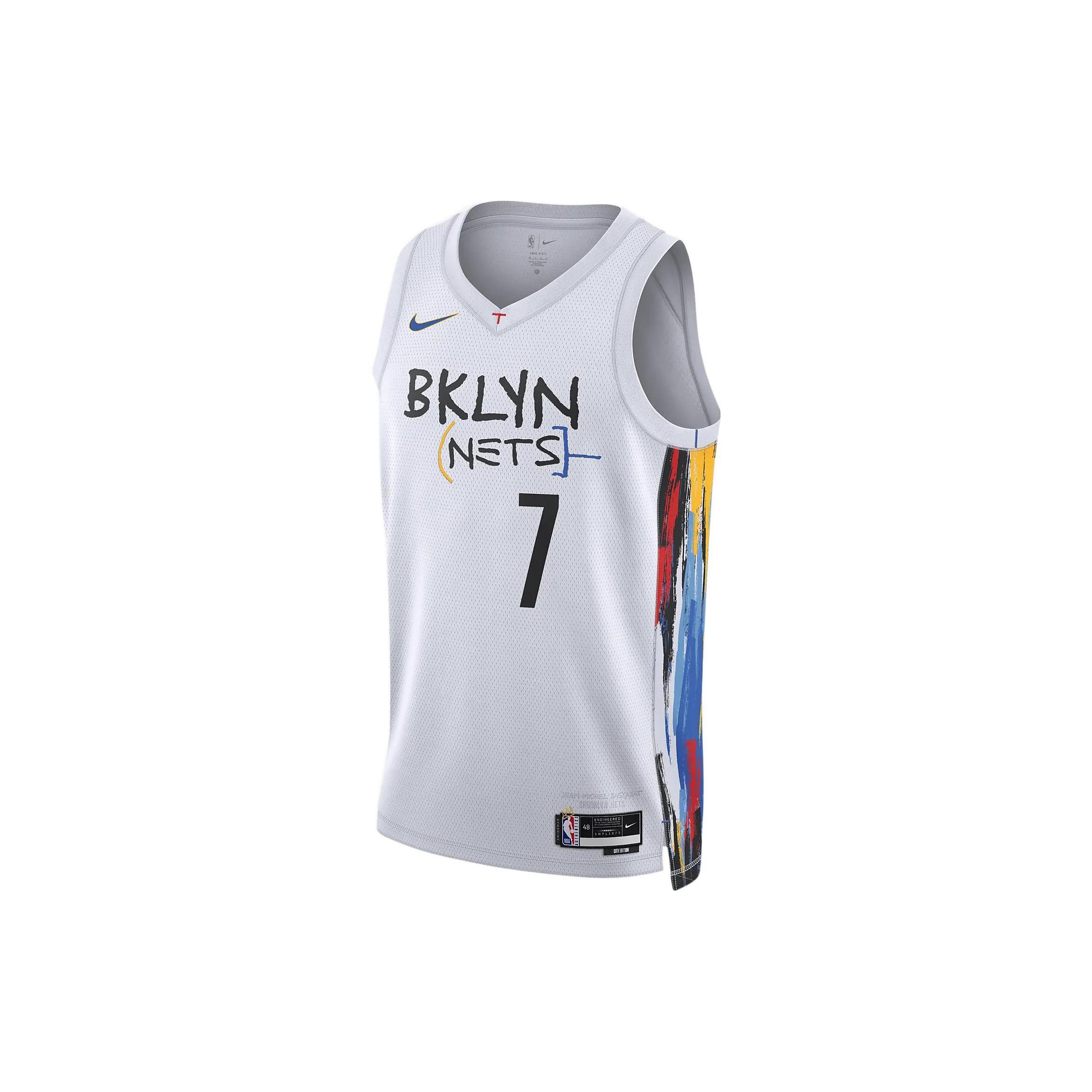 Nike Nba Kevin Durant Brooklyn Nets Dri Fit Jersey DO9585-102 XL