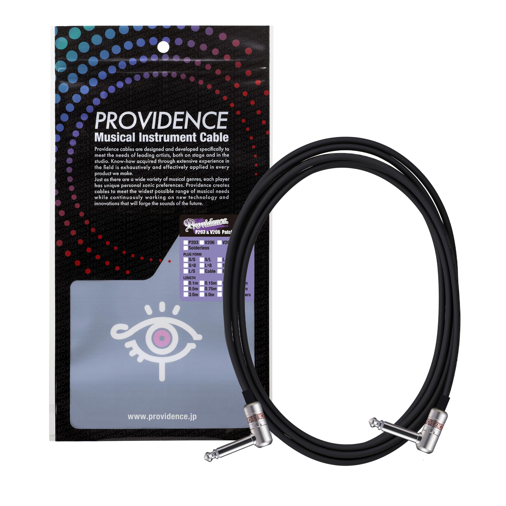 

Providence Patch Cable V206 1m CLANK Plug (Кривошип)