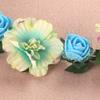 Flower Headband Nice Looking Adjustable Artificial Women Girl Flower Wreath Crown for Wedding