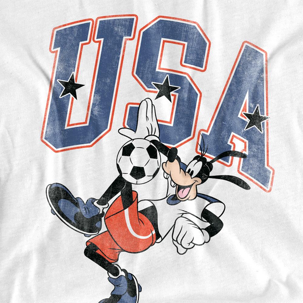 Disney Womens/Ladies Football USA Goofy T-Shirt