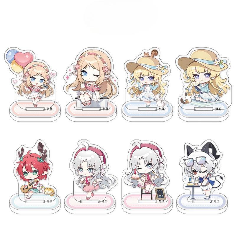 Wuthering Waves Chinese Game Peripherals Full Acrylic Stand Collectible Table Ornaments Creative Birthday Gifts For Friends Plaything