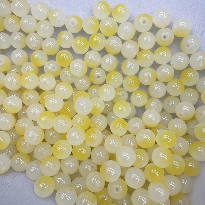 Handmade Glazed Crystal Glass Beads for DIY Jewelry & Bracelet Making
