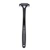 Foldable Long Handle Back Lotion Applicator Moisturizing Cream Sunscreen Self Tanner Medication Application Roller Black