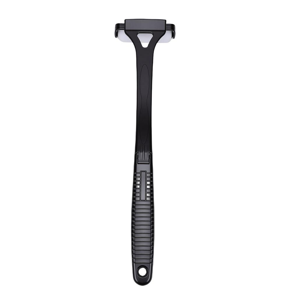 Foldable Long Handle Back Lotion Applicator Moisturizing Cream Sunscreen Self Tanner Medication Application Roller Black