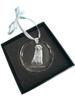 Golden Retriever - Crystal Bauble with a Photo, Dog Photo In Crystal, Personalized Christmas Tree Ornament by Art-Dog Brand