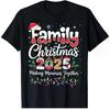 100 Cotton Hat T 2025 Matching Xmas Squad Santa T Cute Holiday Tee Festive Family Look Party Outfit Families Casual Winter Top