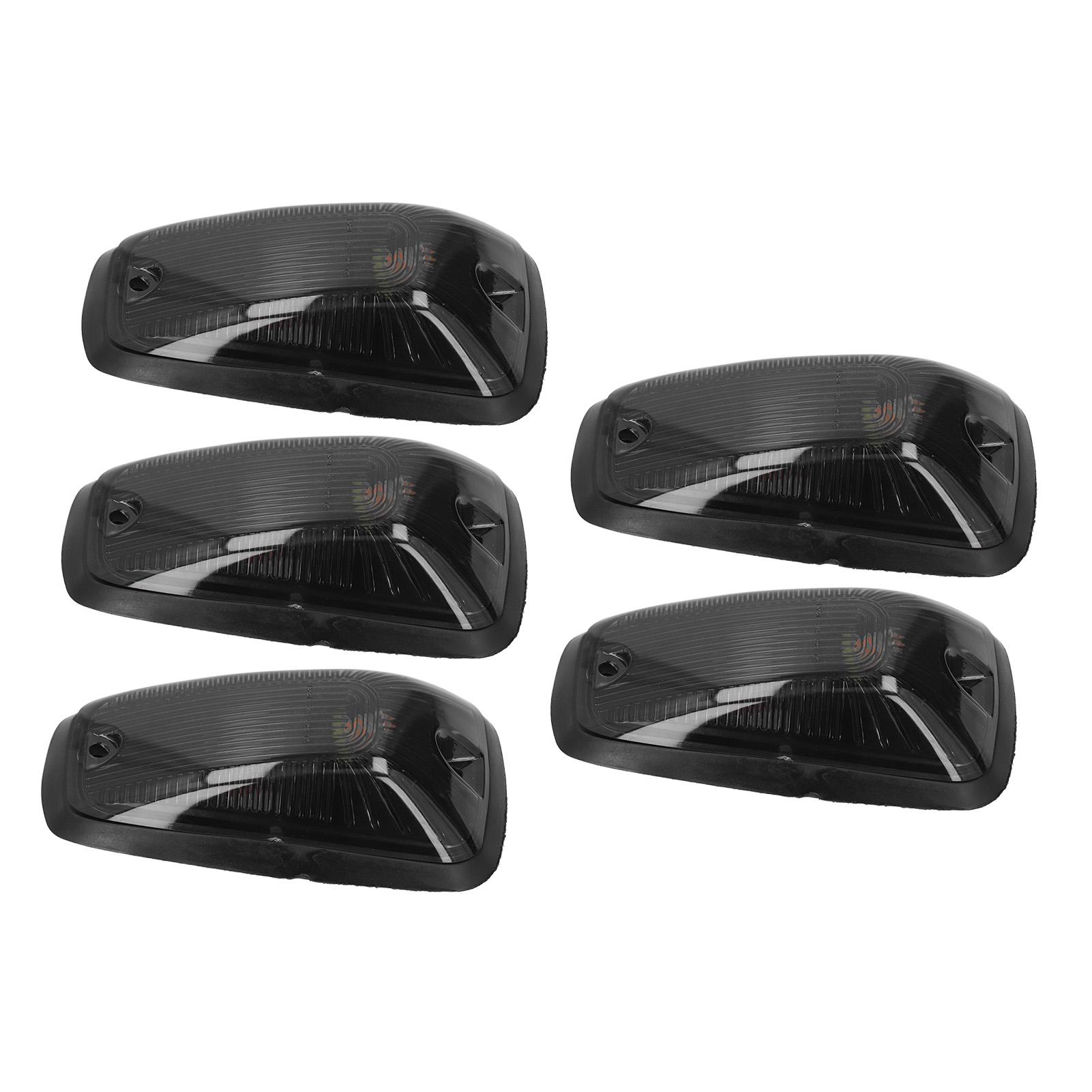

5PCS LED Cab Lights IP67 Top Clearance Cabin Roof Lamp for Yacht Boat LED Cab Roof Light LED Cab Marker Light with PC Lens Rubber Base Easy to I