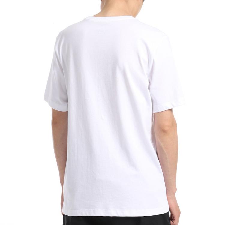 Nike Just Do It Sports Alphabet Casual Short Sleeve White Men's CT6301-100