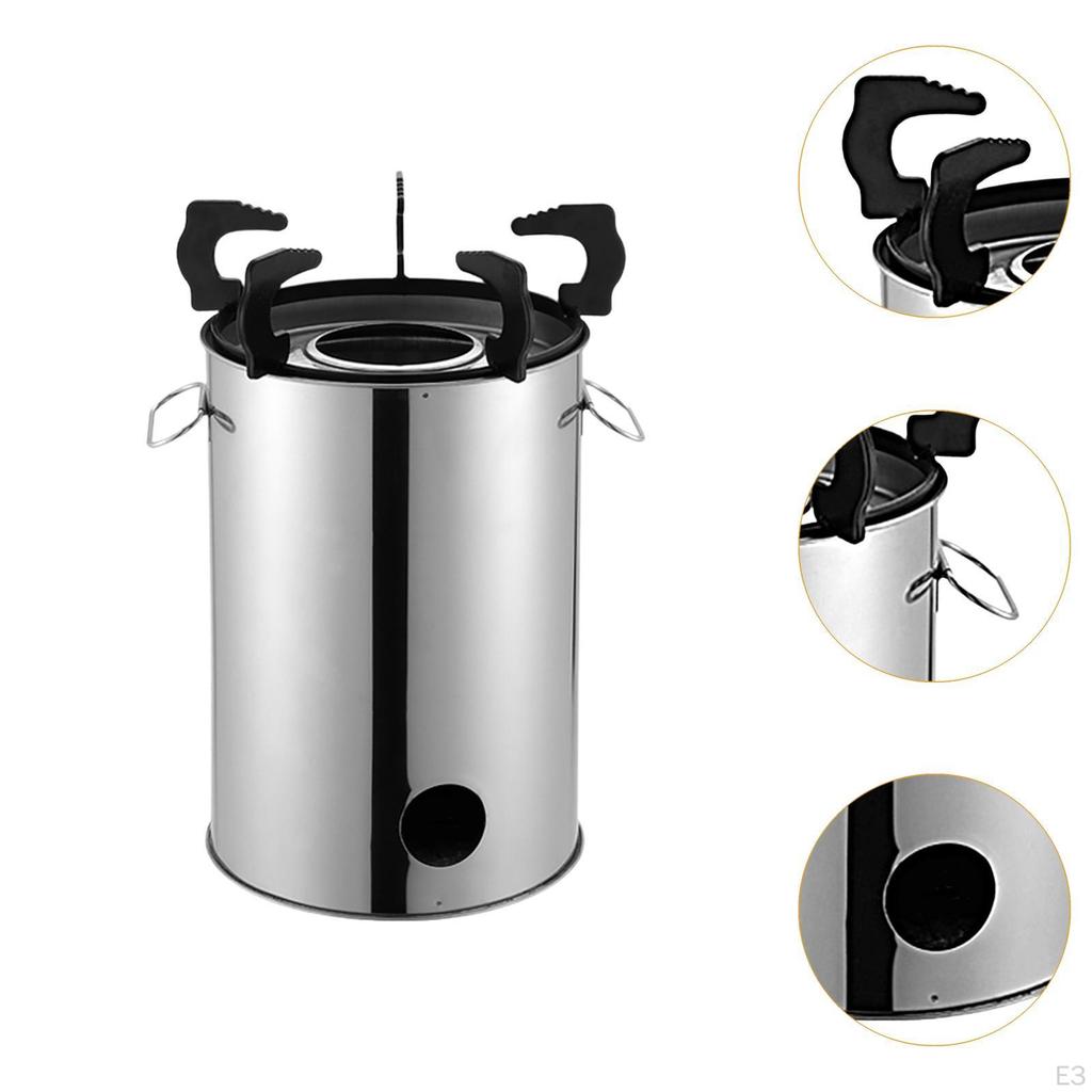 Camping Furnace Firewood Burning for Outdoor Cooking BBQ Backpacking