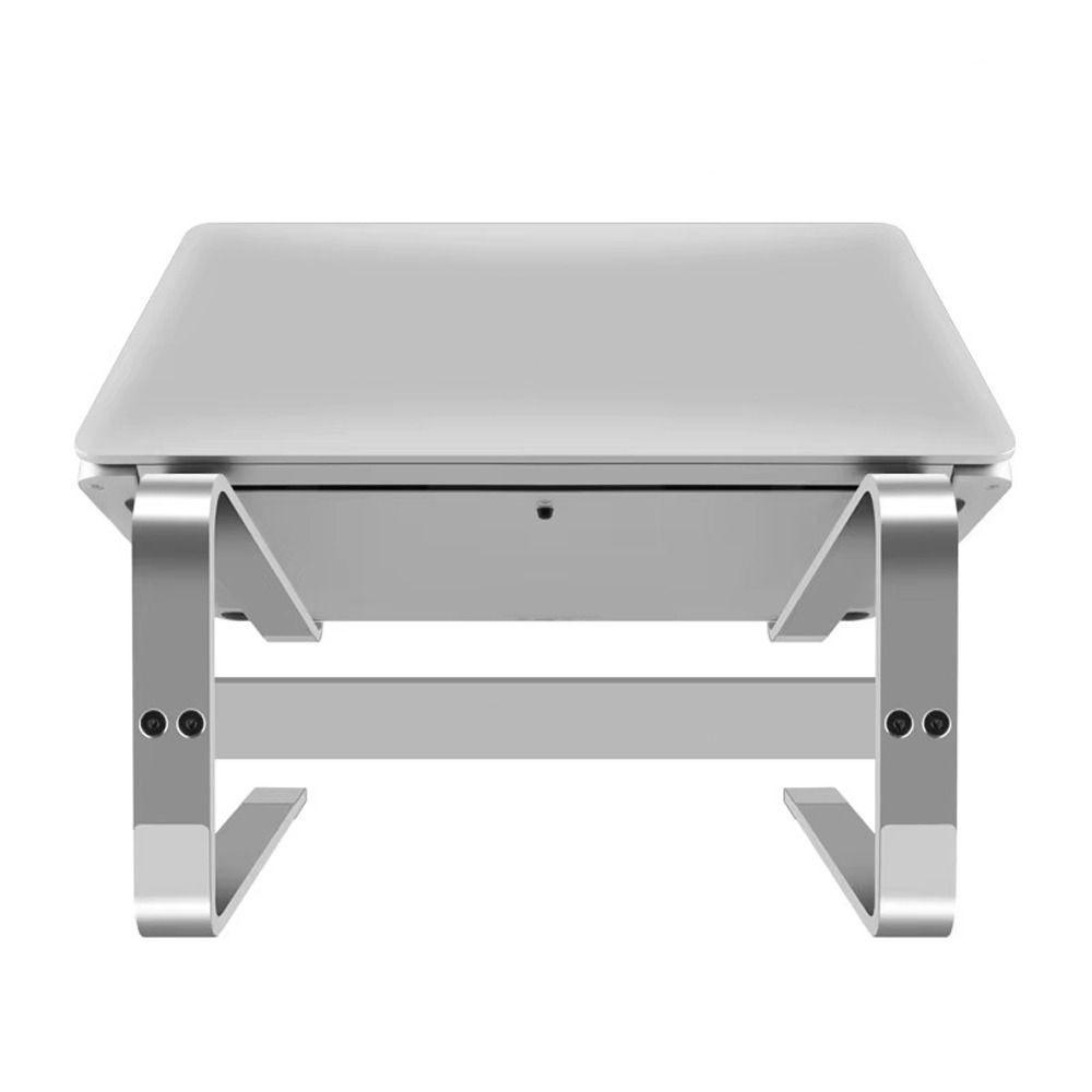 Iron Laptop Stand Double Layer Computer Stand Sturdy Notebook Stand  Desktop Use