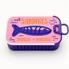 Sardine Tin Jewelry Box 3D Printed Necklace Earring Storage Box Easy Open Lids For Crafts & Packaging Storage