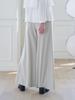 LBYL Beige Wide Diagonal Pants