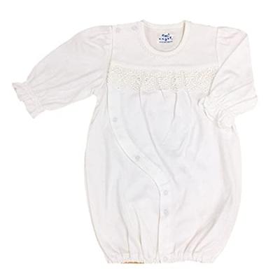 Made In Smooth T4914 [Angel] Japan, Newborn, 100% Cotton, Two-Way All, 50-70cm, (White)