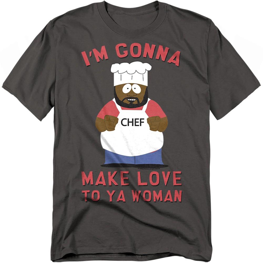 South Park Make Love T-Shirt S-4XL Charcoal XXL