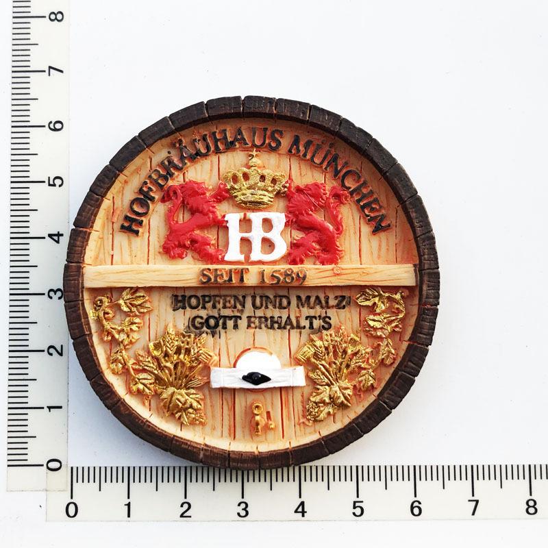 Deutschland-Kühlschrankmagnet-Aufkleber, Touristen-Souvenir, Kühlschrank-Aufkleber, Gedenk-Heimdekoration