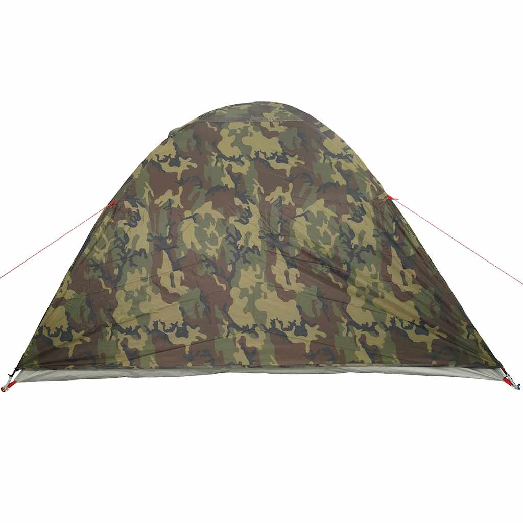 Dome Tent for 4 Persons Camouflage Waterproof