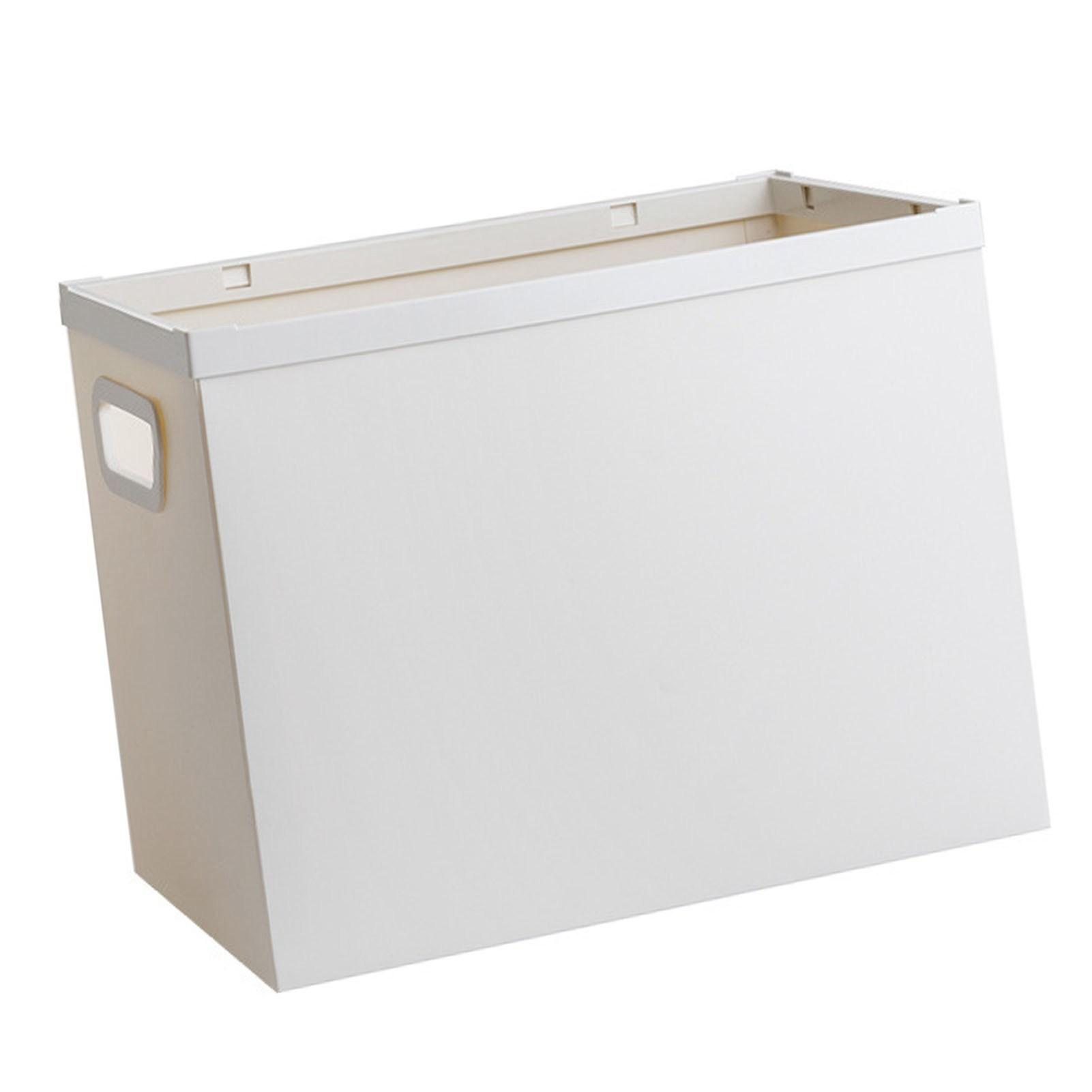 Book Storage Box Plastic Large Capacity Flexible Multifunctional Storage Bin for Students Classroom