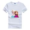 Casual Frozen Anna Aisha Princess Ladies Tops Disney Cartoon Tshirt Women T Shirts Clothing Short Sleeve Oversized Girl Blouses