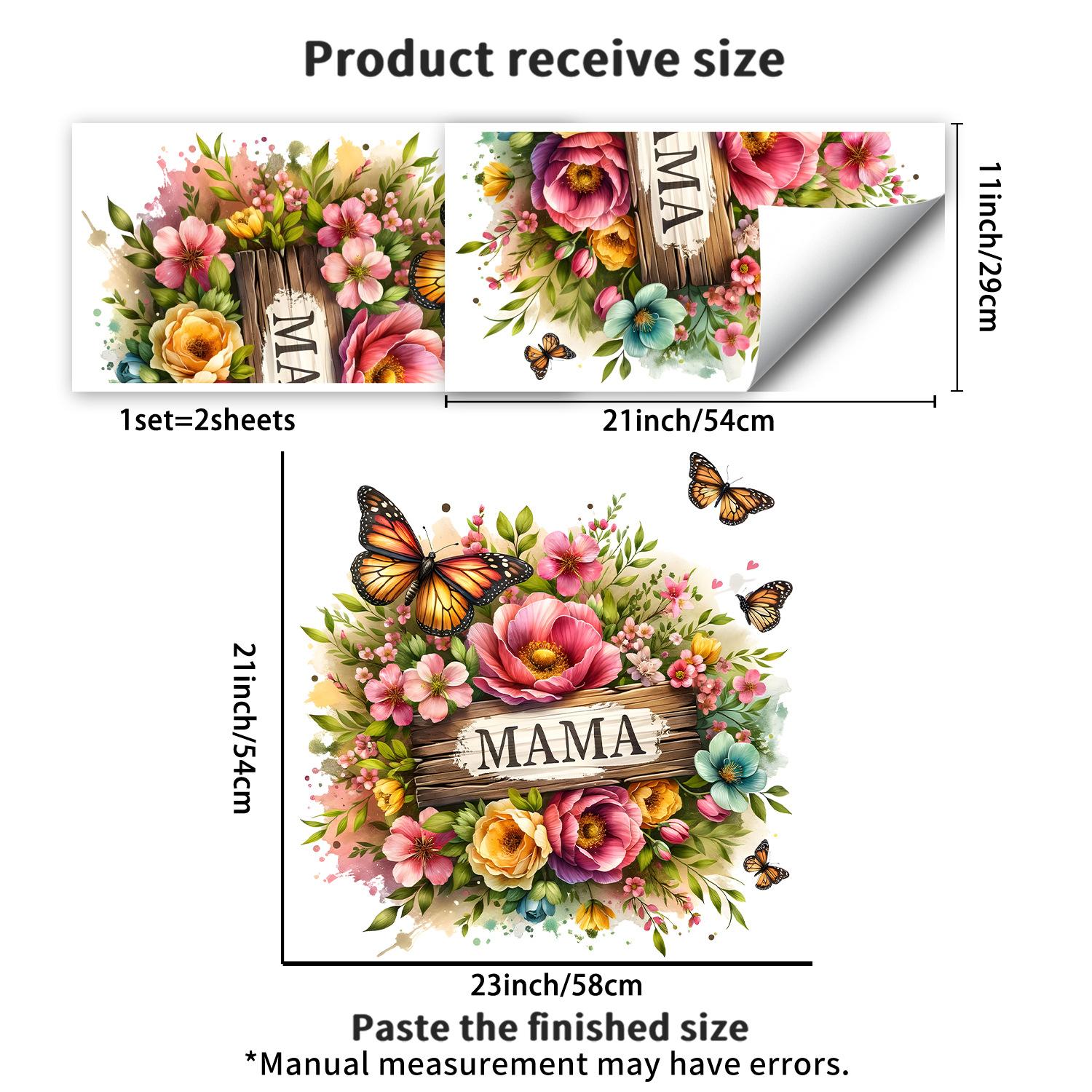 

Mother s Day Themed Living Room Bedroom Entrance Wall Decoration Stickers