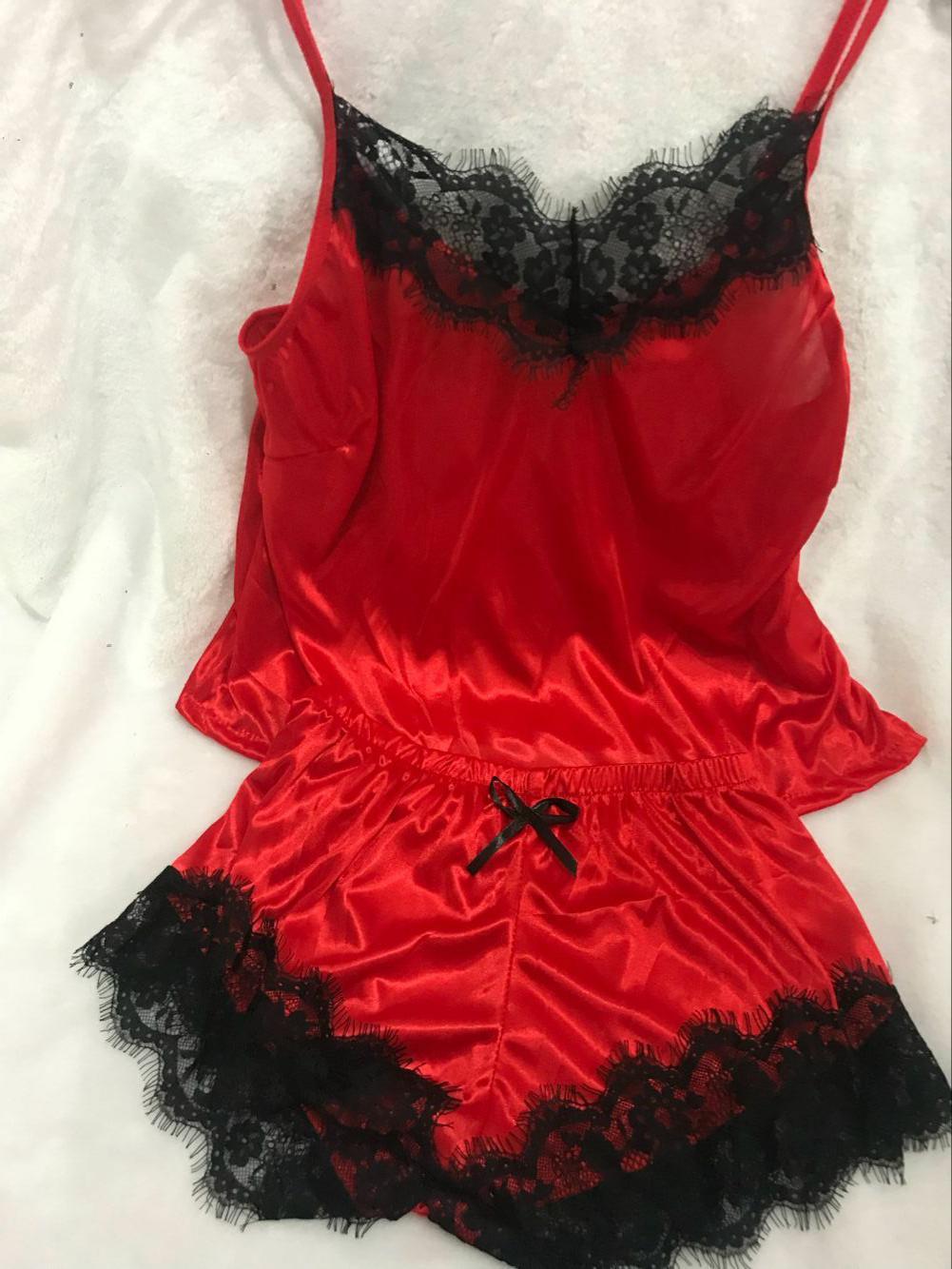 

Plus Size European & American Sexy Lingerie Set with Eyelash Lace Large