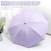 Female Student Print Foldable Dual-Purpose Sun-Proof Umbrella